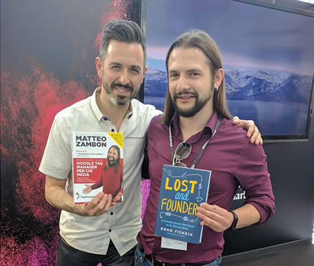 Matteo Zambon and Rand Fishkin