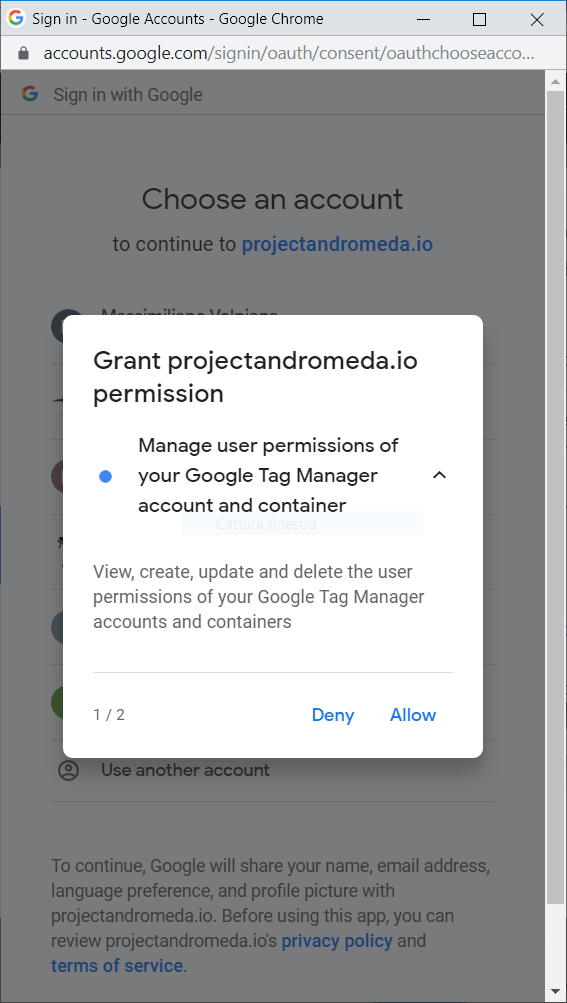 Grant manage.users Grant manage.users
